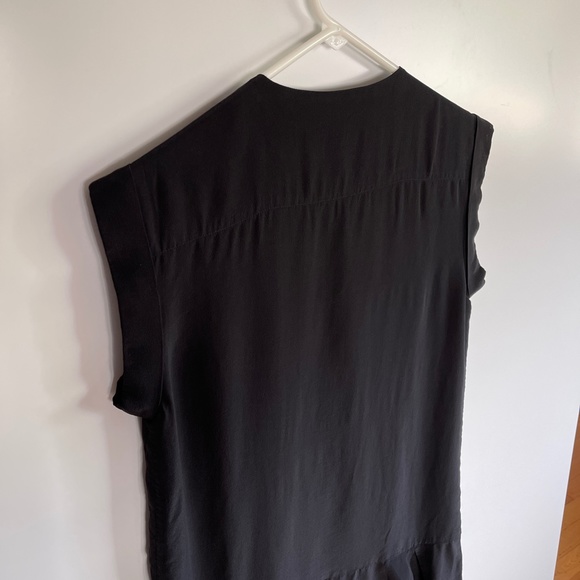 ALLSAINTS Roka Silk Blend Dress Size 4 - Picture 4 of 10